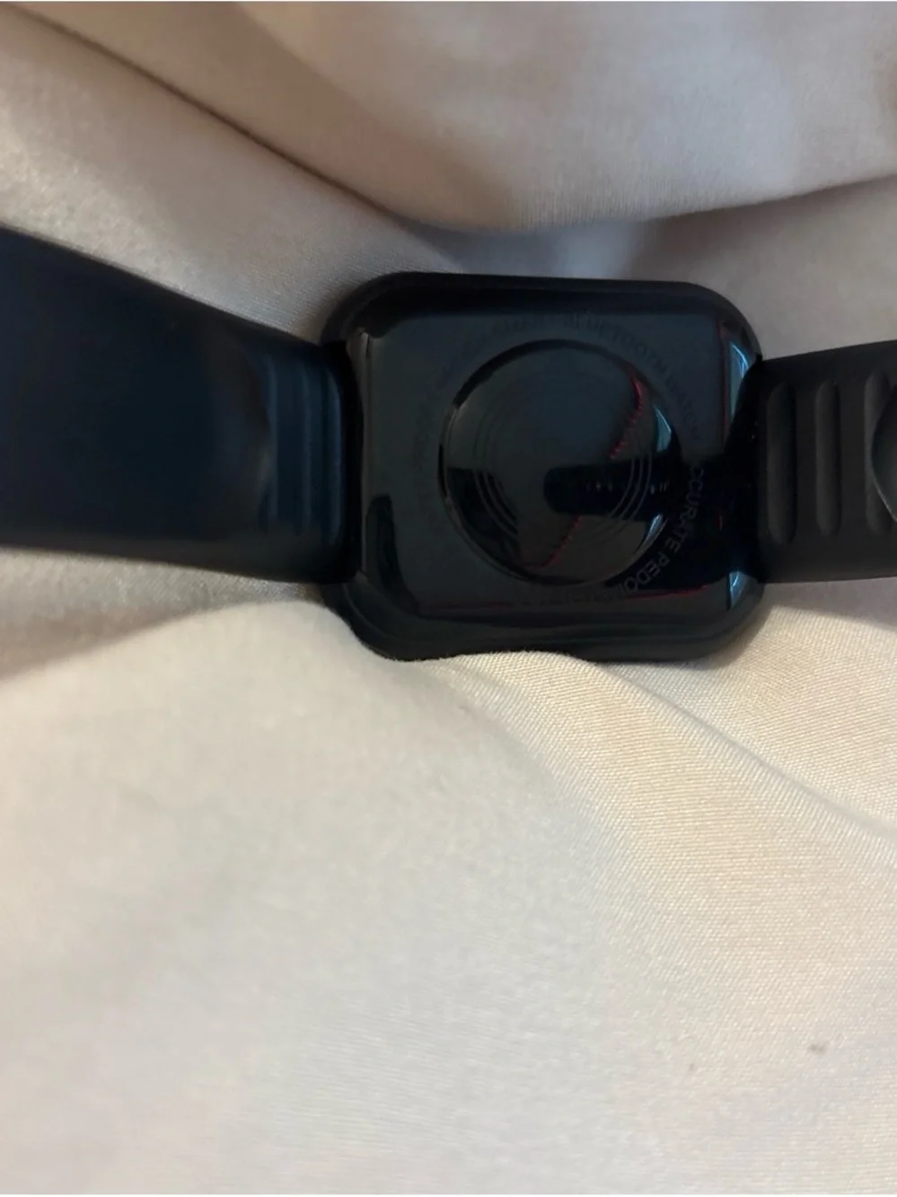 Black iTouch Air 3 waterproof with Black Silicone Band - Sleek Everyday Wear